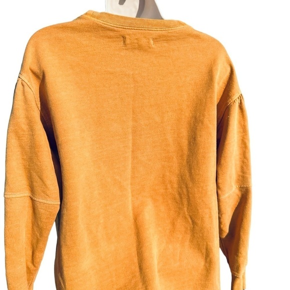 Madewell Rivet & Thread Seamed-Sleeve Sweatshirt Size M $79.50 AG284 - Picture 7 of 7